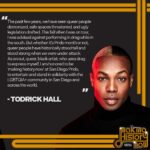 Todrick Hall Instagram - Guess who’s headlining San Diego pride July 20!?!?!? It means so much to me to be taking the stage with these iconic queens of color! Let’s go!!!