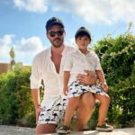 Tolgahan Sayışman Instagram - Fathers should know that sons follow their example, not advice … 🦁☀️💙 Green Coast