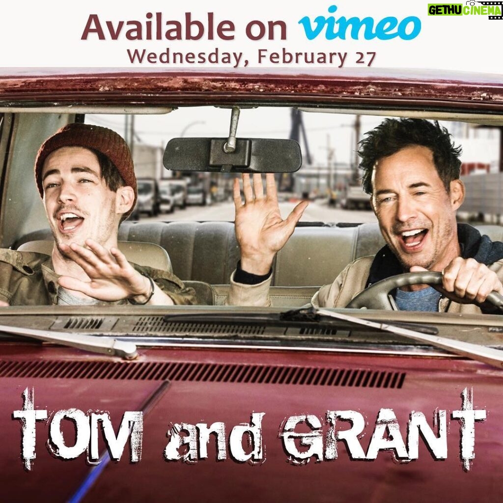 Tom Cavanagh Instagram - Tom&Grant. Available on Vimeo and via tomandgrant.com @tomandgrantshort #tomandgrant @grantgust Free for our generous backers! #comedy
