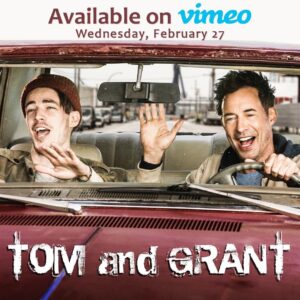 Tom Cavanagh Instagram - Tom&Grant.

Available on Vimeo and via tomandgrant.com 
@tomandgrantshort 
#tomandgrant  @grantgust 
Free for our generous backers!  #comedy