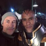 Tom Cavanagh Instagram - LaMonitor. #Elseworlds @lamonicagarrett #theflash
