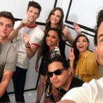 Tom Cavanagh Instagram - For the pleasure of directing our 100th⚡️episode I will always be grateful to this cast of superhumans: @candicepatton @hartleysawyer @grantgust @daninicolet @dpanabaker @tha_los @jparkerk3 #JesseLmartin Plus: we lead the league in emoji poses From L, coolGuy> #theflash