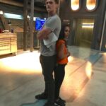 Tom Cavanagh Instagram - We’re back. #Flashback @cwtheflash @daninicolet @hartleysawyer