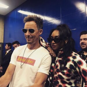 Tom Cavanagh Instagram - Speedsters Vibe.

@candicepatton 
#theFlash 
@tha_los