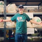 Tom Cavanagh Instagram - @nbacares bundling up goods for those in need @nba @baby2baby #dogood