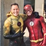 Tom Cavanagh Instagram - Reunited. #TheFlash @grantgust #crisisonearthx @cwtheflash