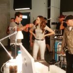 Tom Cavanagh Instagram - Panabakerian Patience. #DirectingFlash @cwtheflash #FlashEpisode404 @dpanabaker Danielle tolerant, while Alwyn (our Director of Photography) Kumst absorbs everything... ⚡️