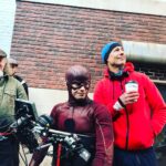 Tom Cavanagh Instagram – “Directing Grant Gustin”
Part 1.

@grantgust 
#TheFlash
