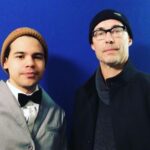 Tom Cavanagh Instagram – “Do you like music?” 🎵Tom&Carlos🎵 sing in support as #TheFlash co-star @michellenharrison (“Nora Allen!”) preps for new musical #CityOfAngels 
#TomAndCarlos 
@tha_los
