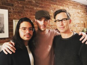 Tom Cavanagh Instagram - Giving 2016 the boot with @grantgust and @tha_los #NYC