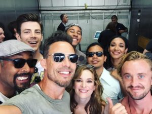 Tom Cavanagh Instagram - Lift. #FlashFamily @candicekp @grantgust @keiynanlonsdale @t22felton @tha_los @dpanabaker #JesseLmartin #TheFlash