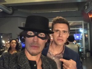 Tom Cavanagh Instagram - The Flash, and some of the BTS mayhem that runs alongside
🎥⚡️ 
@cwtheflash 
❤️⚡️💛
