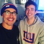 Tom Cavanagh Instagram - Big Blue in ‘21. @grantgust #Jints @nygiants 🏈⚡️ #theFlash