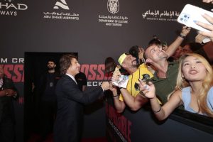 Tom Cruise Instagram - Thank you to the people of Abu Dhabi for such a warm welcome and for supporting our movie. It was such an honor to film in your beautiful country and bring your new airport to life!