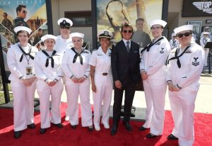 Tom Cruise Instagram - Last night was a celebration 36 years in the making. Truly incredible. #TopGun