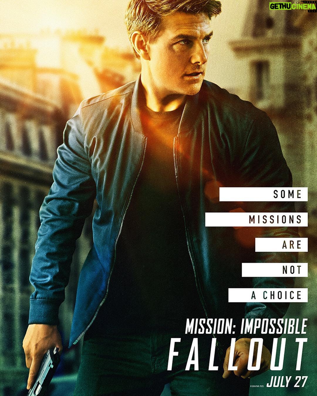 Tom Cruise - 330.5K Likes - Get ready.