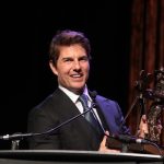 Tom Cruise Instagram - It was an honor to be recognized at #CinemaCon last night with the Pioneer of the Year award by the Will Rogers Motion Picture Pioneers Foundation - an organization that does so much for so many.