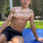 Tom Daley Instagram – GARDEN WORKOUT!