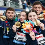 Tom Daley Instagram - 🥇 WORLD CHAMPIONS 🥇 • • Felt good to be back on the international stage for the first time in 2.5 years! WELL DONE TEAM! Next comp is with @noah_w9 on February 8th 💪