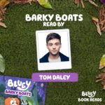 Tom Daley Instagram - Barky Boats, read by @tomdaley out now💙 Watch the full read on bluey.tv #blueybookreads