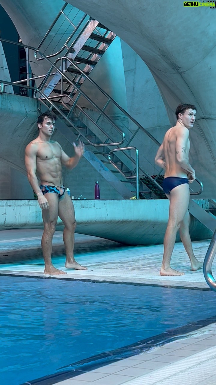 Tom Daley - 134.3K Likes - Few flips from today! 💦