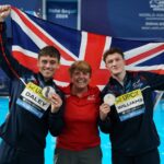 Tom Daley Instagram – OLYMPIC QUOTA SPOT! 🇬🇧🔥🫶 (read more for story time)
•
•
To qualify for the Olympics can be quite a stressful and complicated process.
•
There are two opportunities: Top 3 at World Champs the year before the Olympics. Or Top 8 if the already qualified teams are in that top 8. (France gets a quota spot as host!)
•
Going into the World champs, we knew there would be 20+ teams fighting for those spots. It all comes down to 1 event. 6 dives. To make the Olympics…or Not!
•
It is an extremely high pressure and high stakes situation. A situation that a year ago I would never have imagined being in.
•
Since coming back to the sport last summer, I’ve been working my butt off to make that dream a reality! Getting a silver medal and Olympic quota spot is just the first step in getting there. But excited for what is to come!
•
A huge thank you goes out to my wonderful husband, @dlanceblack for supporting me on this CRAZY journey!
•
To @noah_w9 for putting up with my intensity going into competition.
•
To @janefig1218 for believing in me to do this again!
•
To @ucla_diving for taking me in as an honorary team mate and getting me back to it!
•
To @train4success20 for conditioning me to fitness!
•
To @a2zelitehealth @corey_newton and @drkatejordan for putting me back together when I fall apart!
•
To @hannahstoyel for being a sounding board.
•
To @taraboening for watching what I eat.
•
To my team @ymuentertainment @carverpr_ @creativeartistsagency for navigating this plot twist of a year!
•
It really does take a village to make an Olympic athlete and often go unrecognised! But I appreciate each and every one of you for supporting me on this journey!