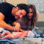 Tom Ellis Instagram - Our daughter Dolly Ellis-Oppenheimer was born on November 8th and within five hours of being alive, she single-handedly ended the SAG strike. We love her. Huge thank you to our amazing surrogate 💕