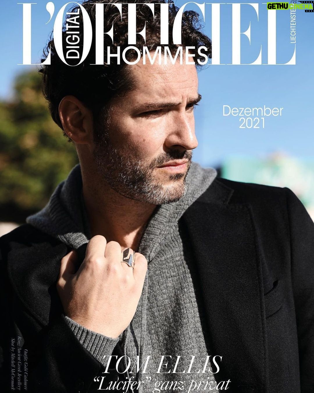 Tom Ellis Instagram - Thank you to @lofficielliechtenstein for this lovely shoot.