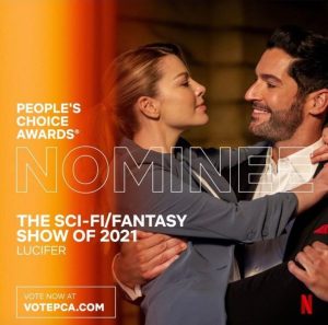 Tom Ellis Instagram - WOW 🤩 we are so excited to be nominated for a people’s choice award. Come on Lucifans Let’s go out with a Bang!!!! Vote now at VOTEPCA.COM Thank you in advance for voting for us 😈 #LucifansAreTheBest #ThankYou #lucifans