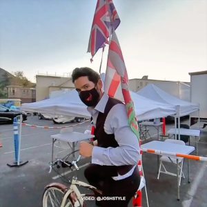 Tom Ellis Instagram - To all the Lucifans come with me and see what you could win! 
A unique item of memorabilia from the show and support one of my favourite causes, @GreatOrmondStreet. 
Great Ormond Street Hospital treats seriously ill children from across the country.
To have an opportunity to win one of the bikes used by me and Lauren German to travel around the Lucifer set, go to the website - Link in Bio.
By entering this prize draw you could win something very special and help this amazing children’s hospital or if you are not UK based you can still donate to this amazing charity. 
Please note that this competition is not endorsed by Instagram. 

🎥 @joshstyle 

#Lucifer #Lucifans #prizedraw #DetectiveDecker #GreatOrmondStreetHospital #seasonsix #LuciferFinalSeason #Deckerstar 😈