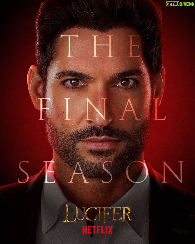 Tom Ellis Instagram - The final season is almost here. 😈 Lucifer premieres on Netflix September 10th. #LuciferFinalSeason #lucifer