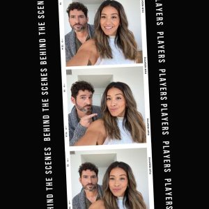 Tom Ellis Instagram - .
#bts with @hereisgina in #NYC
#players #netflix