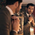 Tom Ellis Instagram - Loved this shoot for @therake Working alongside this brilliant team 🔥 Photographed by @charliegraystudio Fashion direction by @gracegilfeather Photography assistant @kanehulse Styling assistant @veronicavpc Grooming by @ewtmakeup PR @personalpruk Thanks to @thedorchester