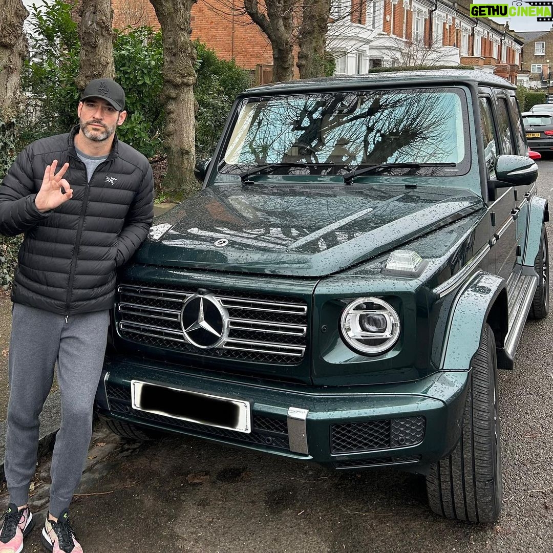 Tom Ellis - 791.7K Likes - Thank you so much @mercedesbenzuk for the lovely winter wheels #gwagon #ad
