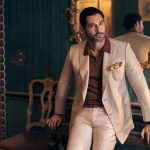 Tom Ellis Instagram – Loved this shoot for @therake 

Working alongside this brilliant team 🔥 
Photographed by @charliegraystudio 
Fashion direction by @gracegilfeather
Photography assistant @kanehulse
Styling assistant @veronicavpc
Grooming by @ewtmakeup
PR @personalpruk 
Thanks to @thedorchester