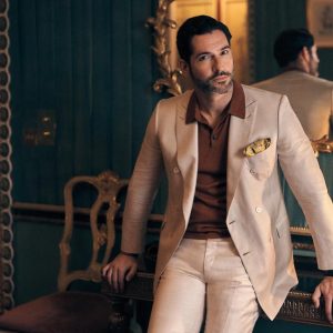 Tom Ellis Instagram - Loved this shoot for @therake 

Working alongside this brilliant team 🔥 
Photographed by @charliegraystudio 
Fashion direction by @gracegilfeather
Photography assistant @kanehulse
Styling assistant @veronicavpc
Grooming by @ewtmakeup
PR @personalpruk 
Thanks to @thedorchester