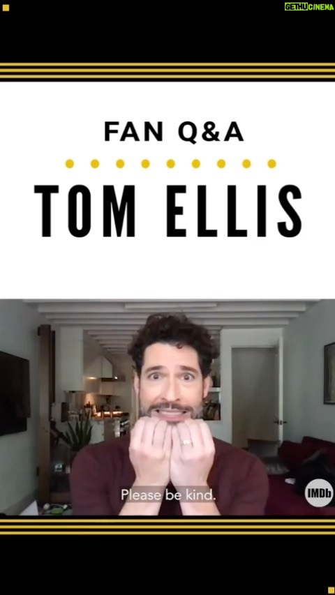Tom Ellis Instagram - I really enjoyed answering questions from #lucifans 😈 Thanks @imdb Watch it to find out what I snuck off set as a memento, my favourite song I sung on Lucifer and what’s to come from season 6! #lucifer @lucifernetflix