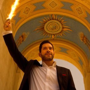 Tom Ellis Instagram - The end is nigh!

Lucifer’s final season premieres on September 10th on Netflix. 😈🔥

#timetosaygoodbye #lucifer #finalseason #lucifermorningstar #letsbebad #season6