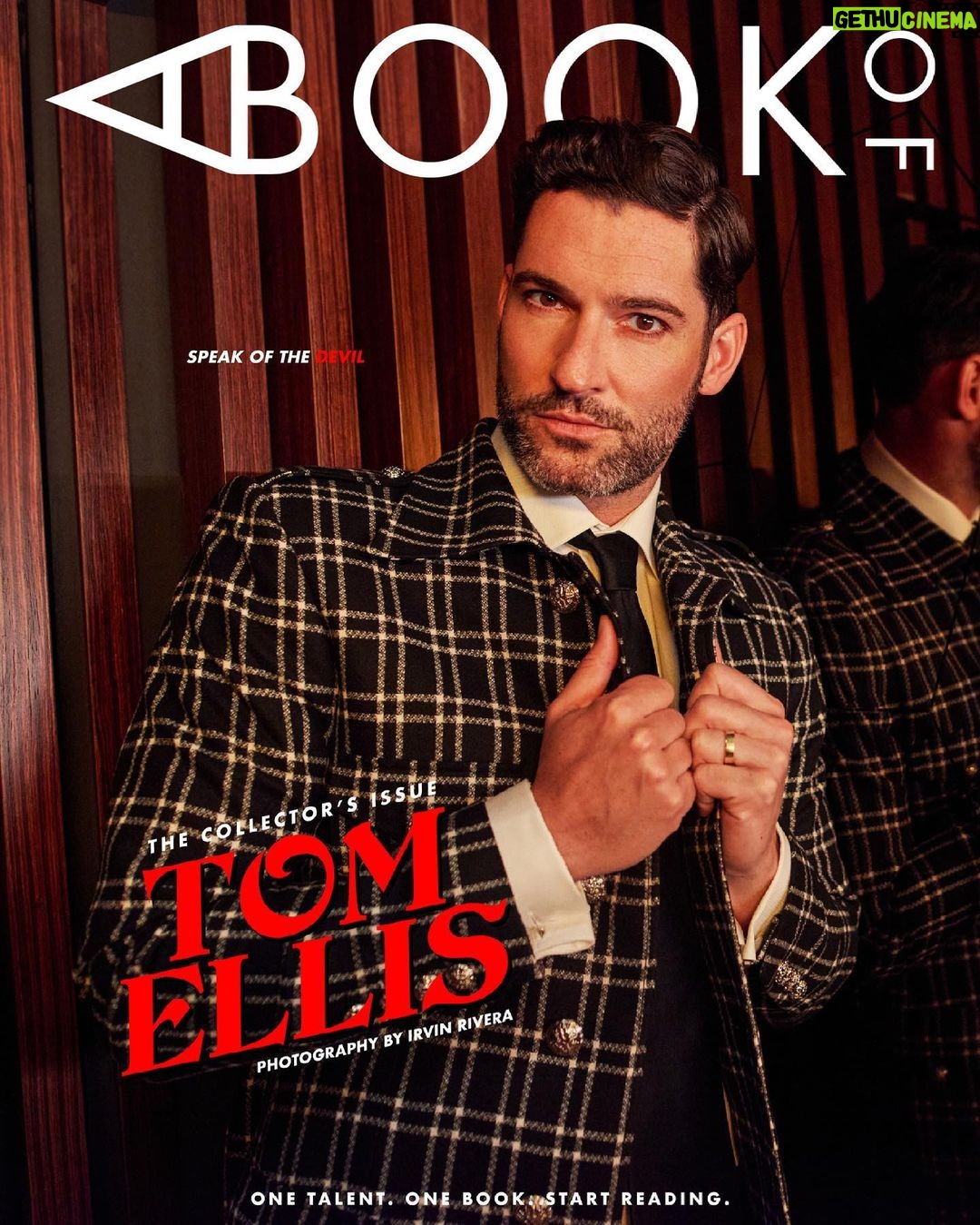 Tom Ellis - 846.8K Likes - Had great fun doing this shoot for @abookof thanks to Photographer: @graphicsmetropolis
Fashion Styling: @mrenriquemelendez
Grooming: @lilly_keys @aframe_agency
Interview: @claraseelykatz
Graphics Designer: @phillldotcom
Photo Producer: @louielouie16
Special Thanks: @austinmelrose @umbrellahospitalitygroup
Location: @sixtyhotels Beverly Hills
#ABookOf
