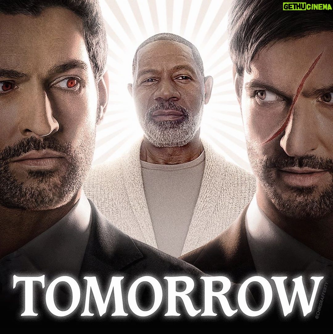 Tom Ellis - 1 Million Likes - TOMORROW Lucifans!!!!!! #luciferseason5B @netflix #lucifer 😈