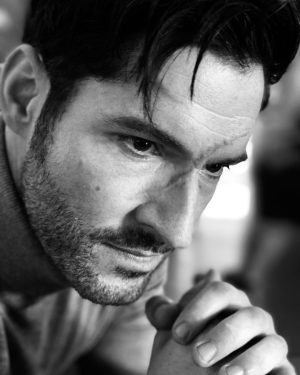 Tom Ellis Instagram - Michael Plotting exactly how he is going to watch Lucifer season 5B THIS FRIDAY 28th only on @netflix photo credit @chrisrafferty