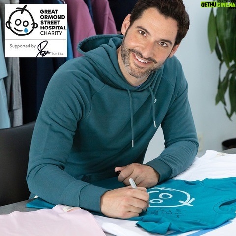 Tom Ellis Instagram - Hello everyone as you know by now on the 1st of May @rupertandbuckley and I are launching an exclusive sustainable clothing range with the aim of raising £100,000 for the amazing @greatormondst. With only 2 weeks to go I wanted to announce that every purchase of the beautiful collection you will be entered to win one of 5 signed products by me. Please Sign up with the link in my Bio to get full details and get 24hr early access to the collection and receive further information about completion. #superhuman #GOSHchildrenscharity