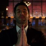 Tom Ellis Instagram - Prayers Answered Lucifer Season 5B drops on @netflix May 28th . Can’t wait for you all to meet dad 😇 😈❤️