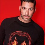 Tom Ellis Instagram - Had great fun doing this shoot for @abookof thanks to Photographer: @graphicsmetropolis Fashion Styling: @mrenriquemelendez Grooming: @lilly_keys @aframe_agency Interview: @claraseelykatz Graphics Designer: @phillldotcom Photo Producer: @louielouie16 Special Thanks: @austinmelrose @umbrellahospitalitygroup Location: @sixtyhotels Beverly Hills #ABookOf
