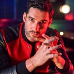 Tom Ellis Instagram - Had great fun doing this shoot for @abookof thanks to Photographer: @graphicsmetropolis Fashion Styling: @mrenriquemelendez Grooming: @lilly_keys @aframe_agency Interview: @claraseelykatz Graphics Designer: @phillldotcom Photo Producer: @louielouie16 Special Thanks: @austinmelrose @umbrellahospitalitygroup Location: @sixtyhotels Beverly Hills #ABookOf