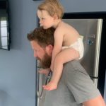 Tom Ellis Instagram - Grandad Reed has a captive audience in Baby Luke and @91nate ❤️#familytime