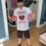Tom Ellis Instagram - Bid now on these amazing Lucifer goodies at the annual #FreezeHD gala!!!! #164 Jersey + 30 minute zoom with me and Scott porter #171 signed chair back, poster and more #172 signed parking placard and fan art and more Auction ends this Saturday, October 22nd. At 8:30pm and all proceeds go to @hdsanational Link to bid: HDSA.org/bid