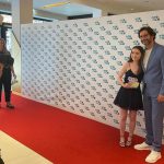 Tom Ellis Instagram - What a privilege to be invited to present at the #intofilmawards this week. I was blown away by the talent on show and was very happy that Zoe won the award for best animation 12 and over for her incredibly moving short ‘Mia’ The future of British film making is looking very bright indeed. ❤️ Thanks to @boss and @gracegilfeather for the dapper look and @samcmakeup for taming the curls #intofilm