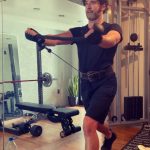 Tom Ellis Instagram – Twisting into the weekend with @paolomascitti 💪🏼😳💦