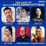 Tom Ellis Instagram – Very excited to be part of the new Netflix animated comedy series, EXPLODING KITTENS – produced by comedy legends Mike Judge and Greg Daniels!!!!! #godcat 😇🐱